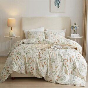 HighBuy Garden Floral Duvet Cover Twin XL Size Soft Bedding Comforter Cover